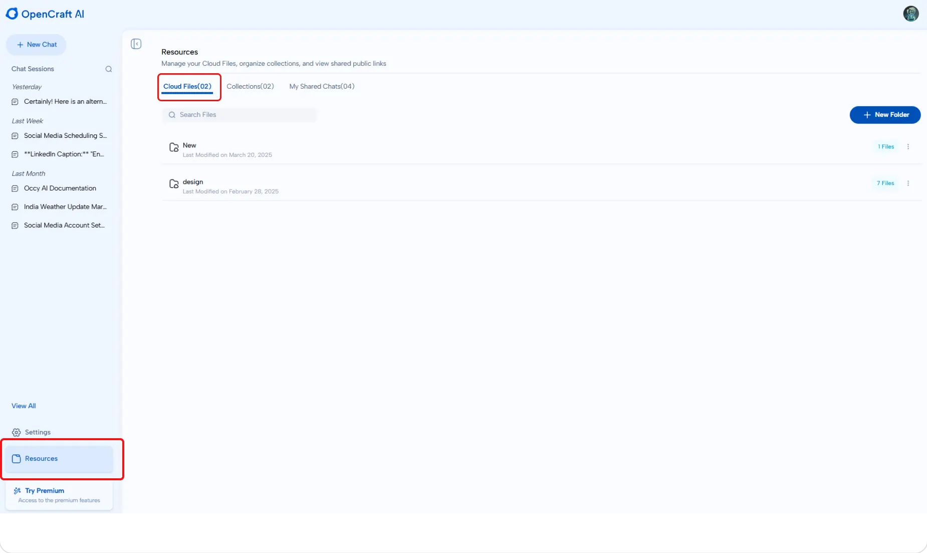 List All Cloud Files