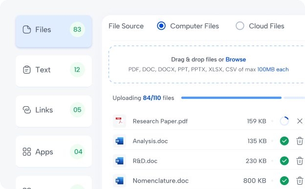 OpenCraft AI lets you add Limitless Files and help you achieve infinite possibilities